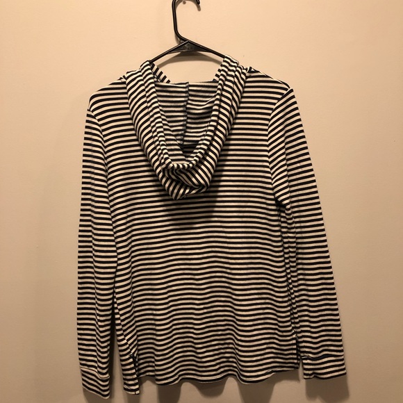 Pink Rose Stripped Hoodie - Picture 6 of 6